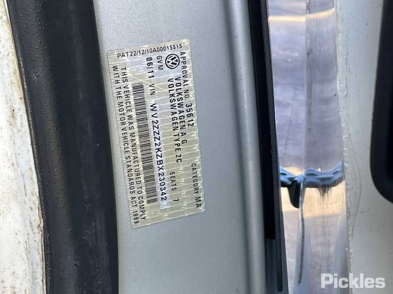 2011 VOLKSWAGEN CADDY 2K, POWER, COLOUR CODED, 12/04-06/15 2K6857508Q RIGHT DOOR MIRROR