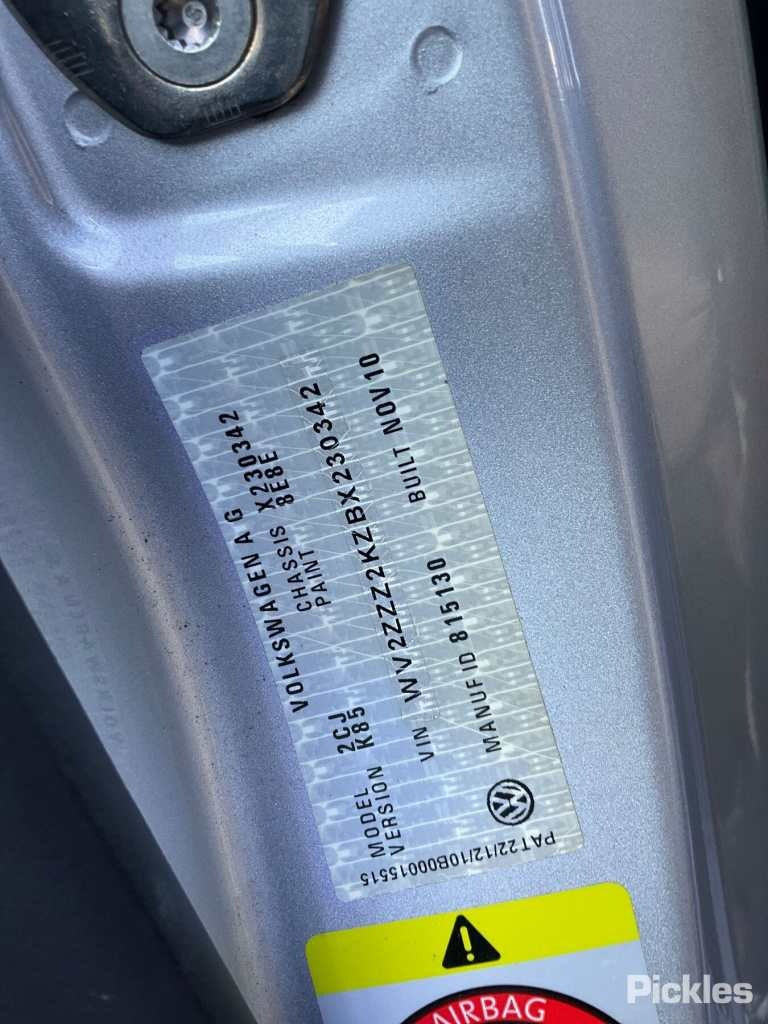 2011 VOLKSWAGEN CADDY DIESEL, 1.6, AUTO T/M, VALEO, 2K, 08/10-06/15 0AM 911 023 L/0AM 911 023 LX STARTER