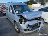 2011 VOLKSWAGEN CADDY FRONT, 2K, 08/10-06/15 1T2 955 023 A WIPER MOTOR