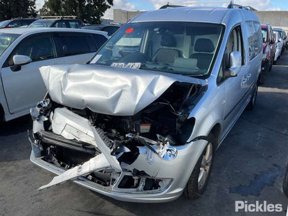 2011 VOLKSWAGEN CADDY 2K, POWER, COLOUR CODED, 12/04-06/15 2K6857508Q RIGHT DOOR MIRROR