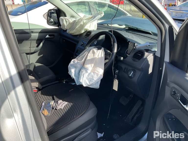 2011 VOLKSWAGEN CADDY 2K, POWER, COLOUR CODED, 12/04-06/15 2K6857508Q RIGHT DOOR MIRROR