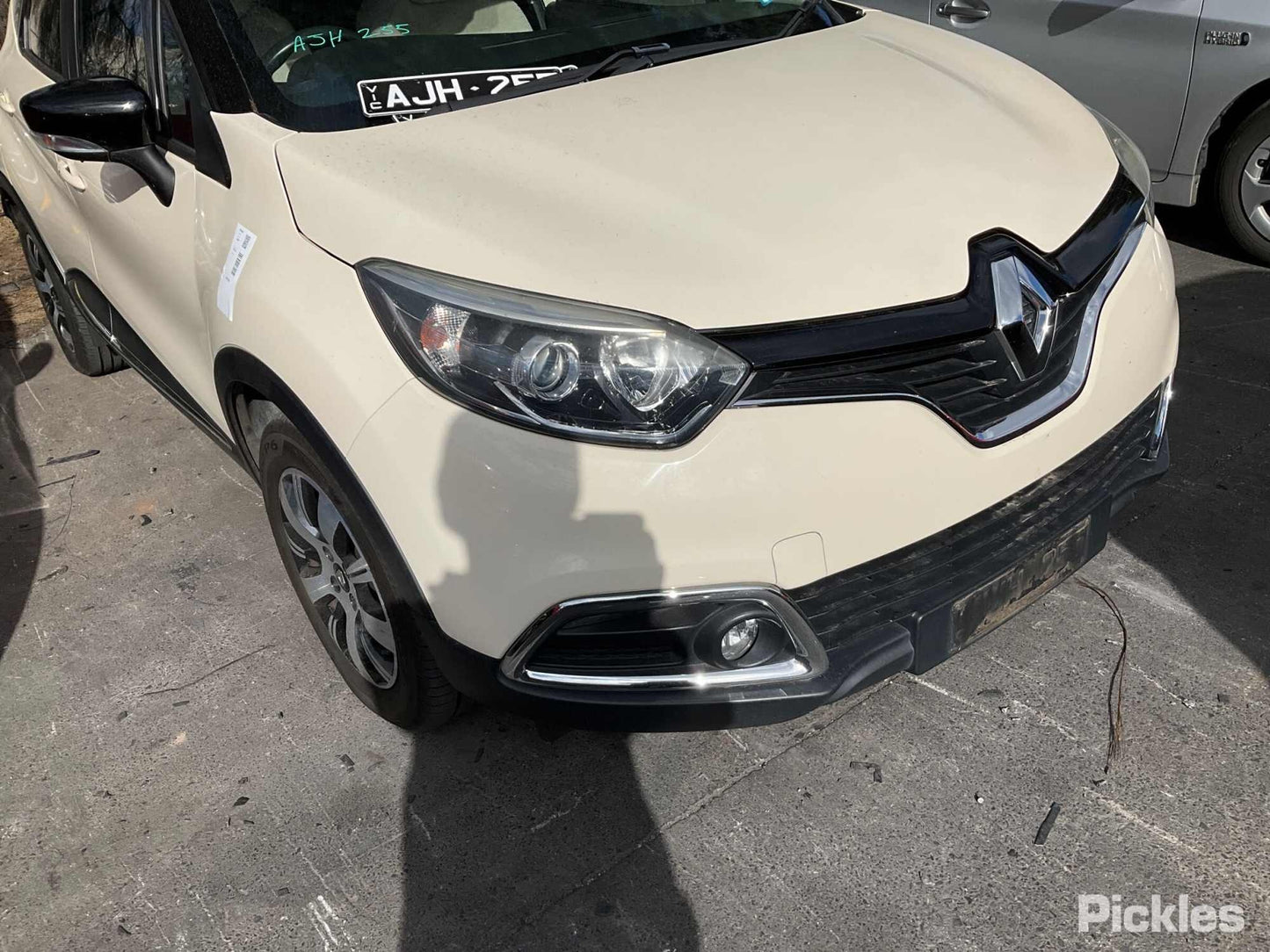 2016 RENAULT CAPTUR RH FRONT, J87, CLOTH, EXPRESSION, 08/14-05/17  FRONT SEAT