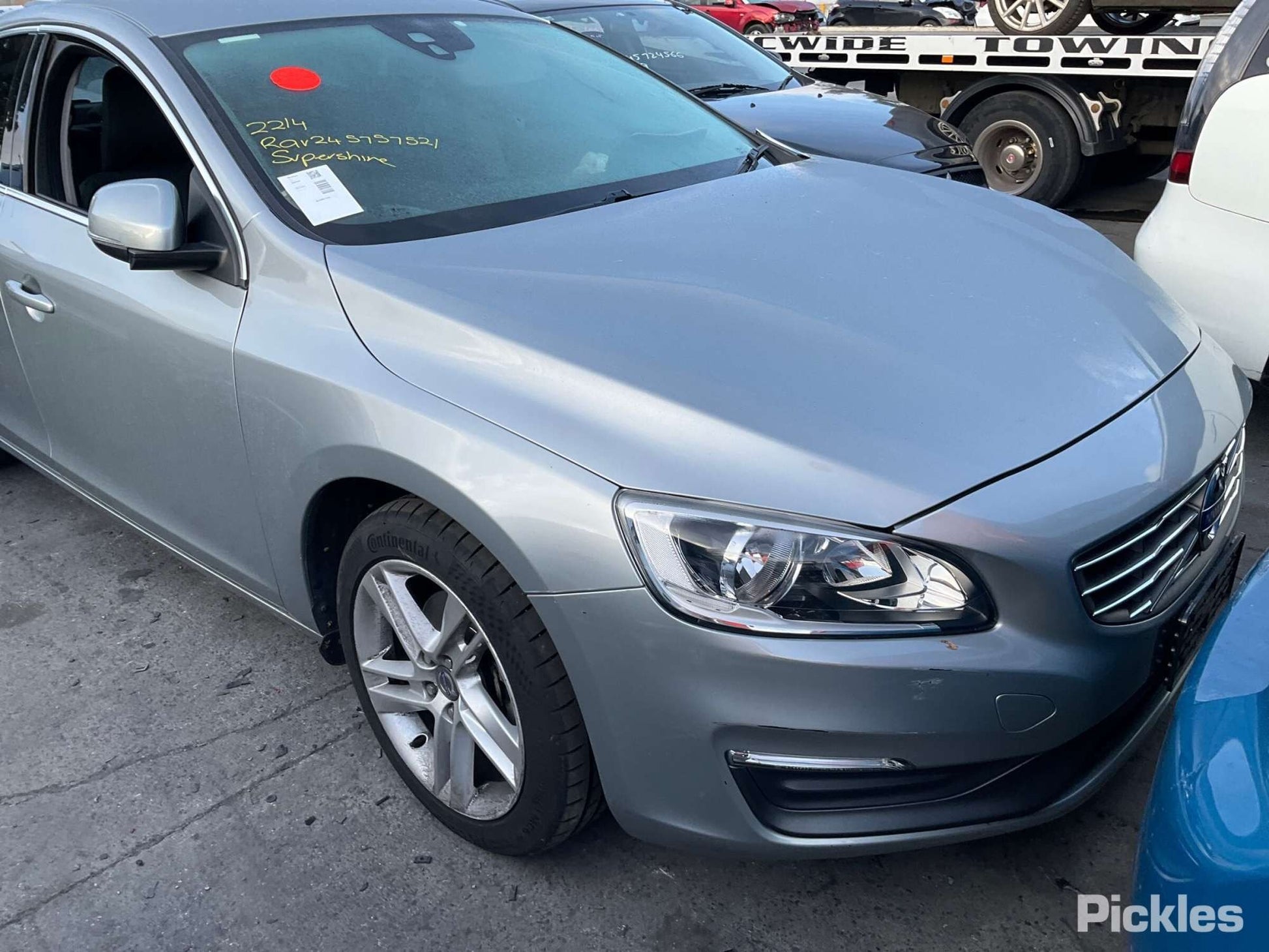 2014 VOLVO S60/V60 S60/V60, DAYTIME RUNNING LAMP, F SERIES, 12/13-12/18  LEFT INDICATOR FOG SIDE