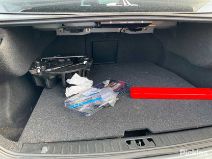 2014 VOLVO S60/V60 F SERIES, S60, SEDAN, 12/10-12/18 31385416 LEFT REAR DOOR WINDOW