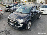 2013 FIAT 500 LEFT FRONT DOOR LOCK, NON 500E, 03/08- 51827415 DOOR BOOT GATE LOCK