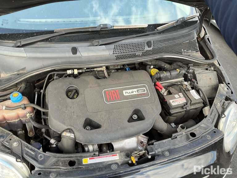 2013 FIAT 500 RH SIDE, 03/08- 735643369 SUNVISOR