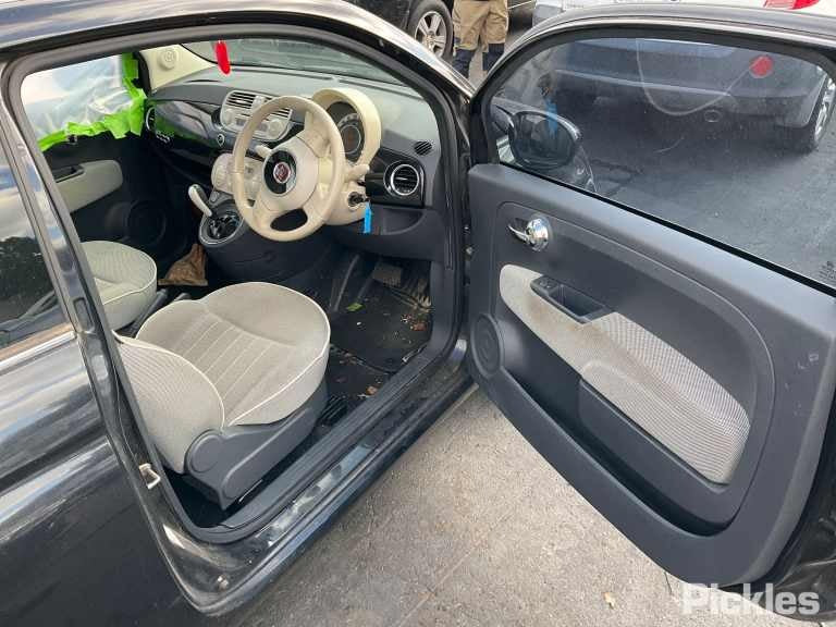 2013 FIAT 500 STEERING WHEEL, 03/08- 735452882 RIGHT AIRBAG