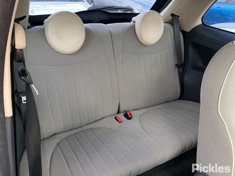 2013 FIAT 500 LH REAR, SEAT BELT ONLY, 03/08-  SEAT BELT STALK