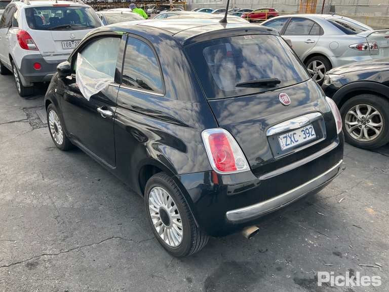 2013 FIAT 500 RH SIDE, 03/08- 735643369 SUNVISOR