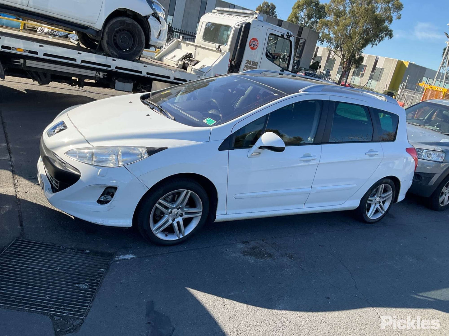 2011 PEUGEOT 308 T7, HATCH/WAGON, HALOGEN TYPE, 08/11-12/13 6206F6 1627682180 RIGHT HEADLAMP