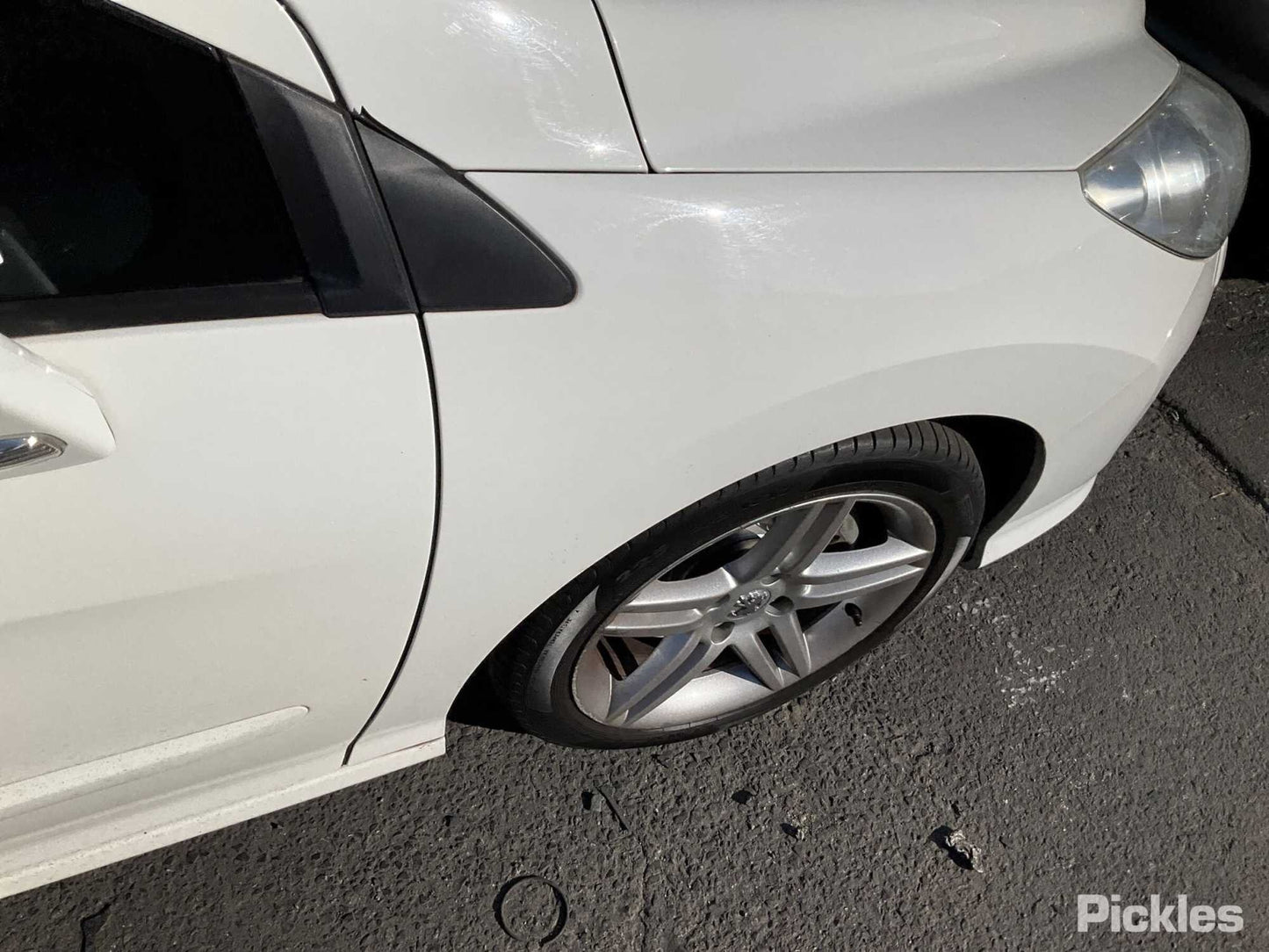2011 PEUGEOT 308 T7, HATCH/WAGON, HALOGEN TYPE, 08/11-12/13 6206F6 1627682180 RIGHT HEADLAMP