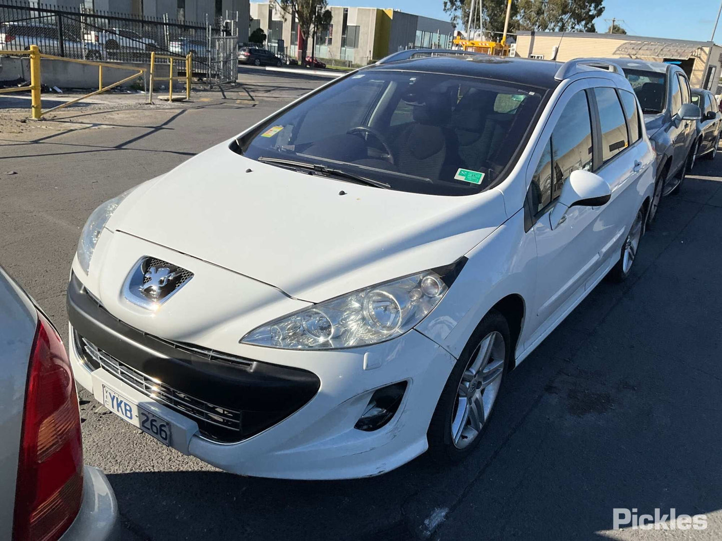 2011 PEUGEOT 308 T7, HATCH/WAGON, HALOGEN TYPE, 08/11-12/13 6206F6 1627682180 RIGHT HEADLAMP