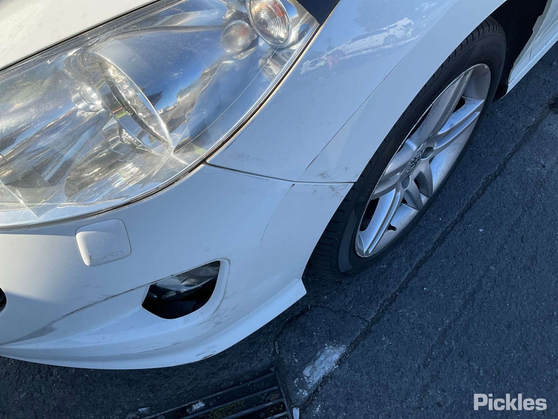 2011 PEUGEOT 308 T7, HATCH/WAGON, HALOGEN TYPE, 08/11-12/13 6206F6 1627682180 RIGHT HEADLAMP