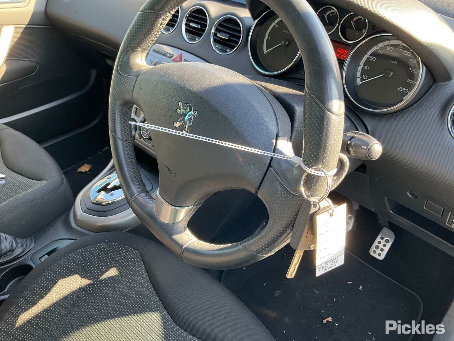 2011 PEUGEOT 308 T7, HATCH/WAGON, HALOGEN TYPE, 08/11-12/13 6206F6 1627682180 RIGHT HEADLAMP