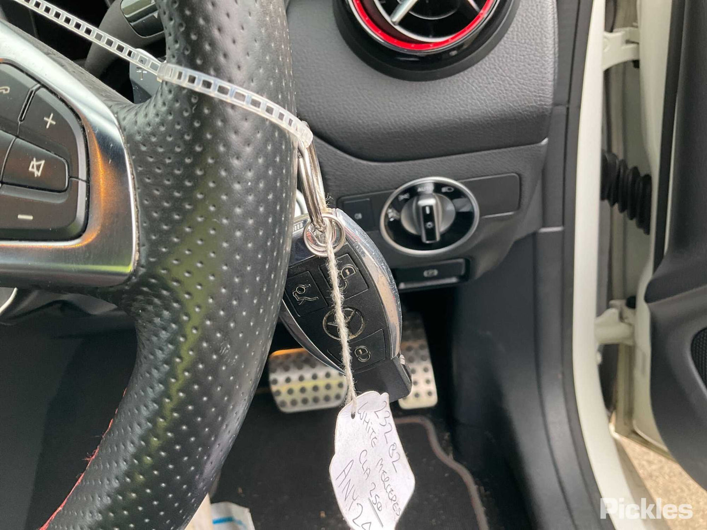 2017 MERCEDES CLA CLASS LEFT FRONT DOOR LOCK, C117/X117, COUPE/WAGON, 09/13-01/19 A0997202101 DOOR BOOT GATE LOCK