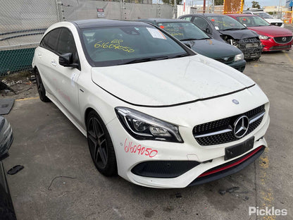 2017 MERCEDES CLA CLASS STEERING WHEEL, C117/X117, COUPE/WAGON, 09/13-01/19 A0008601000 RIGHT AIRBAG