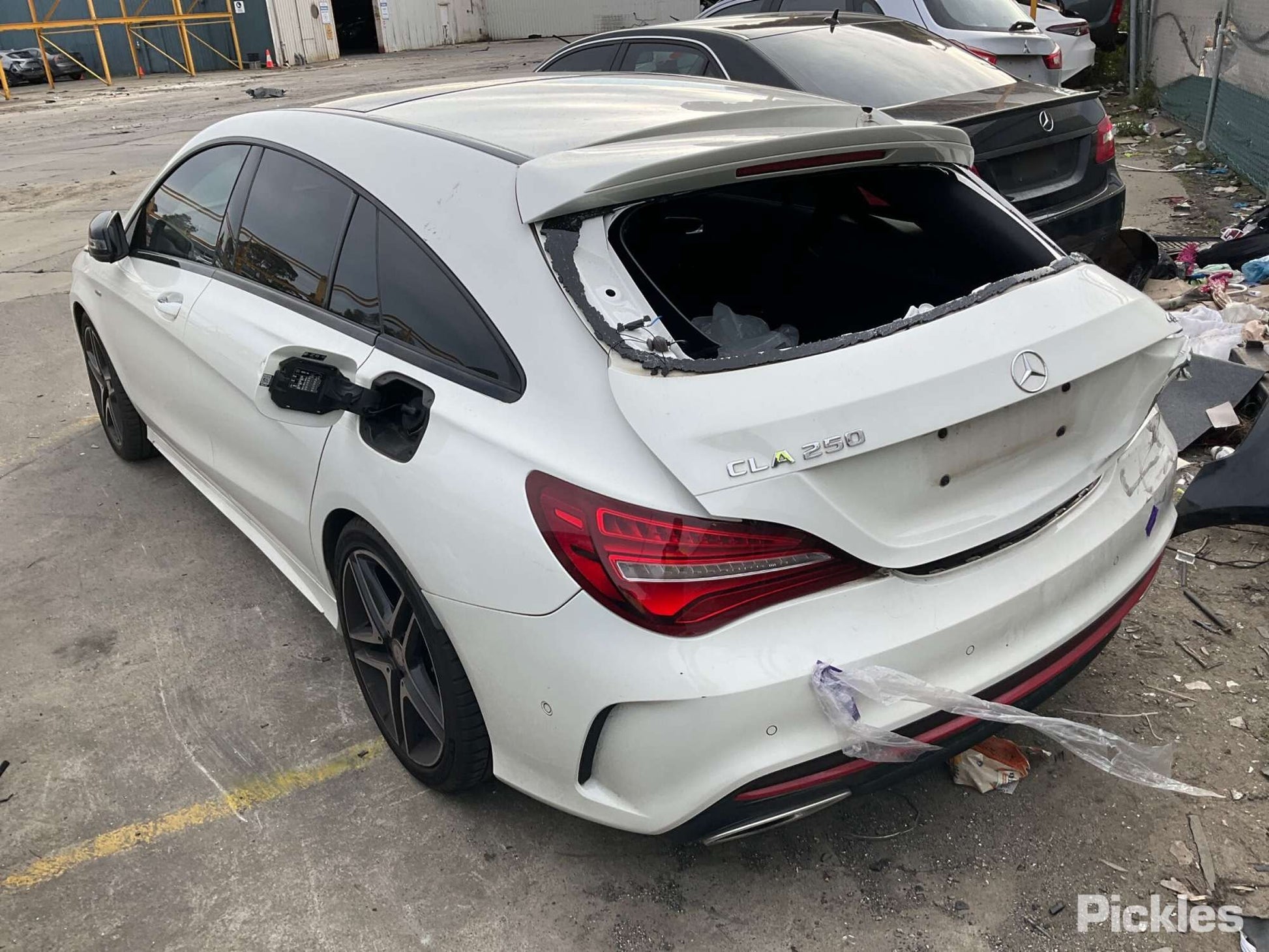 2017 MERCEDES CLA CLASS LEFT REAR DOOR LOCK, C117/X117, COUPE/WAGON, 09/13-01/19 A2047302735 DOOR BOOT GATE LOCK