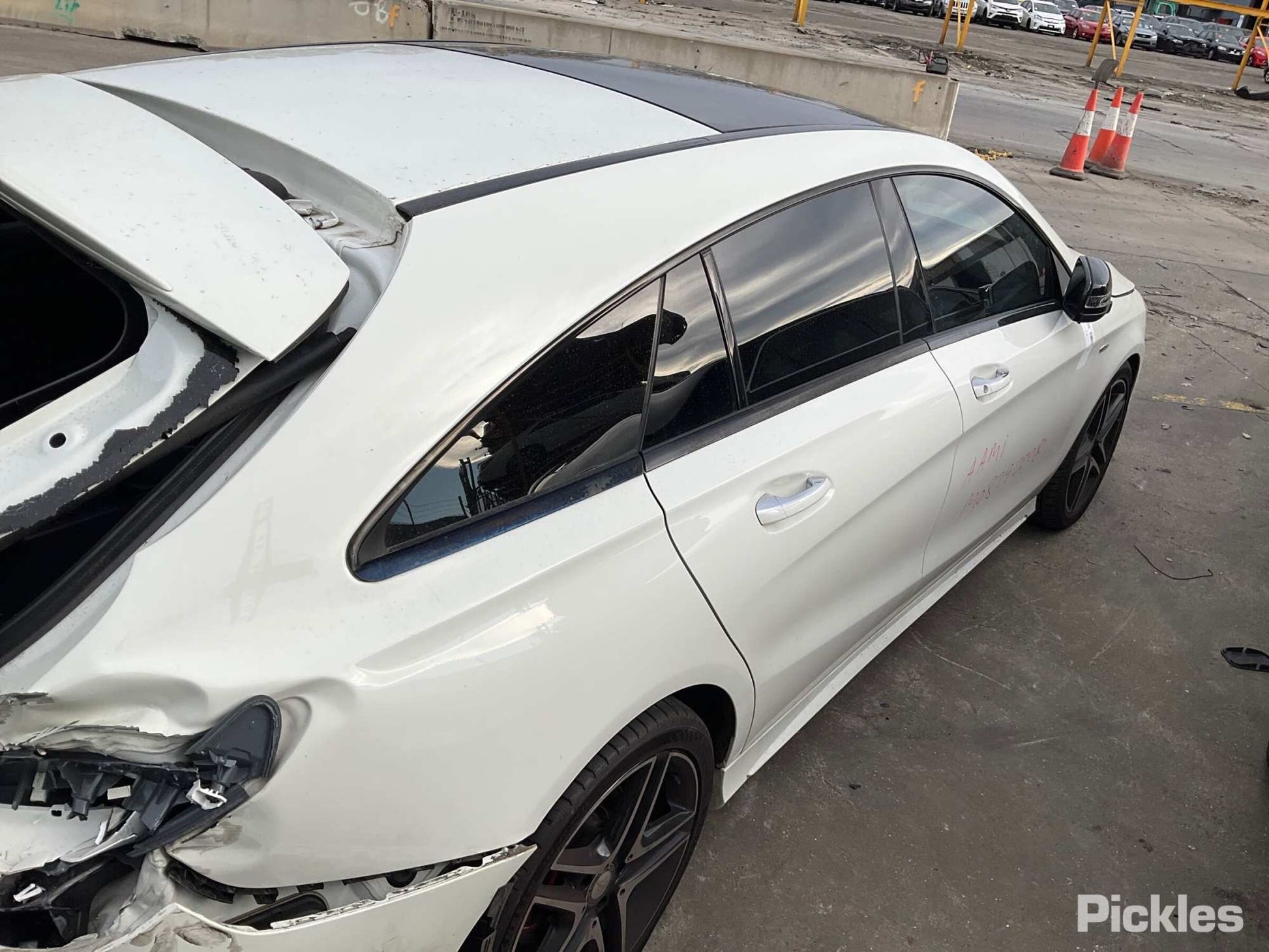 2017 MERCEDES CLA CLASS LEFT REAR DOOR LOCK, C117/X117, COUPE/WAGON, 09/13-01/19 A2047302735 DOOR BOOT GATE LOCK