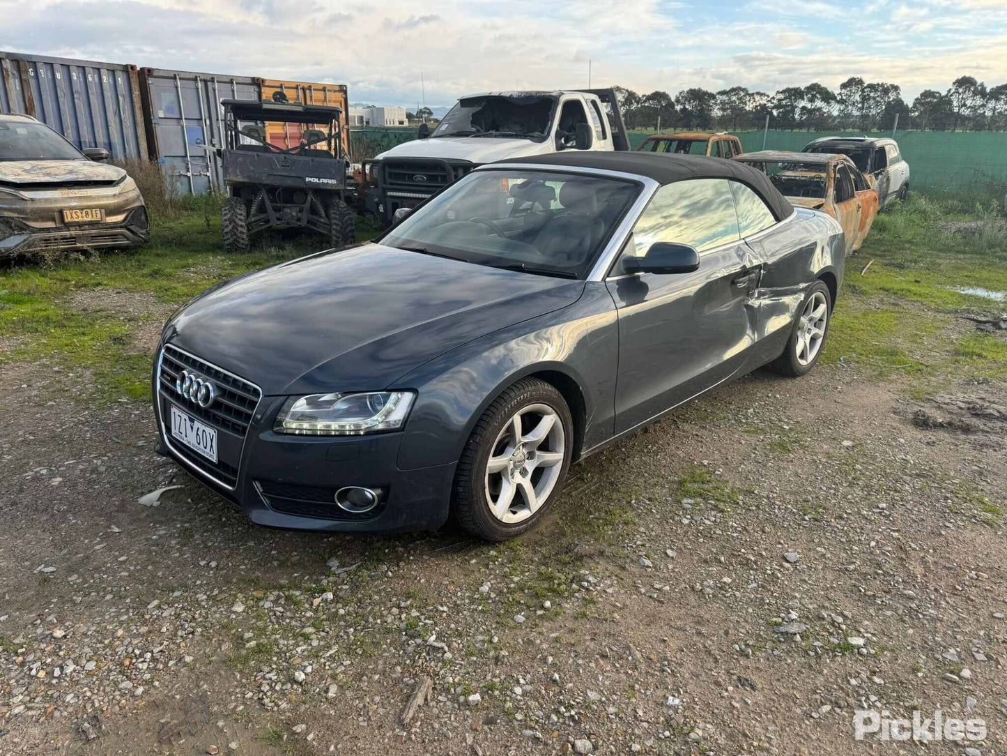 2010 AUDI A5/S5 8T, RH SIDE, 10/07-12/11 8H0857552R SUNVISOR