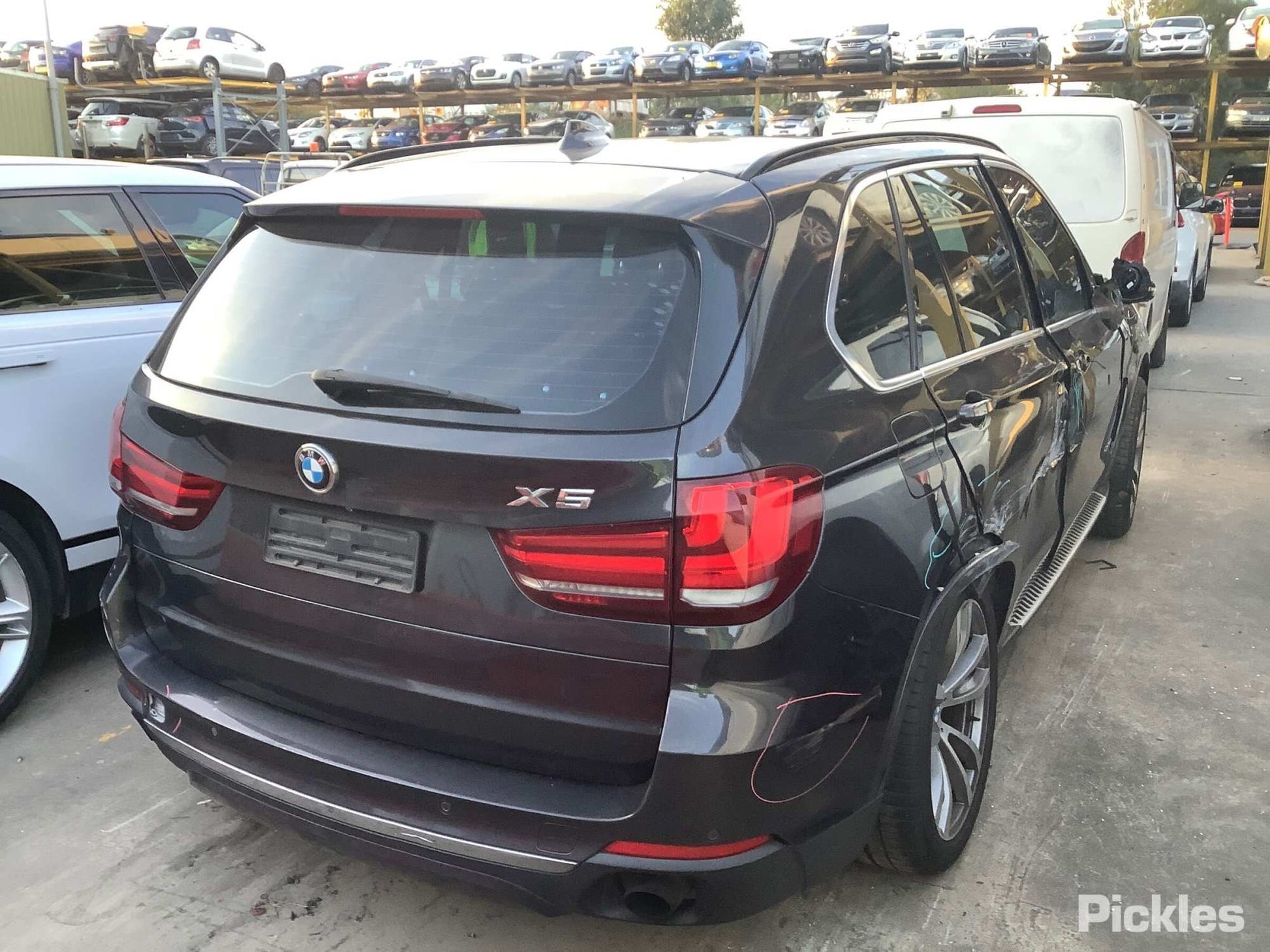 2014 BMW X5 F15, 09/13-07/18 51357470626 RIGHT REAR DOOR WINDOW
