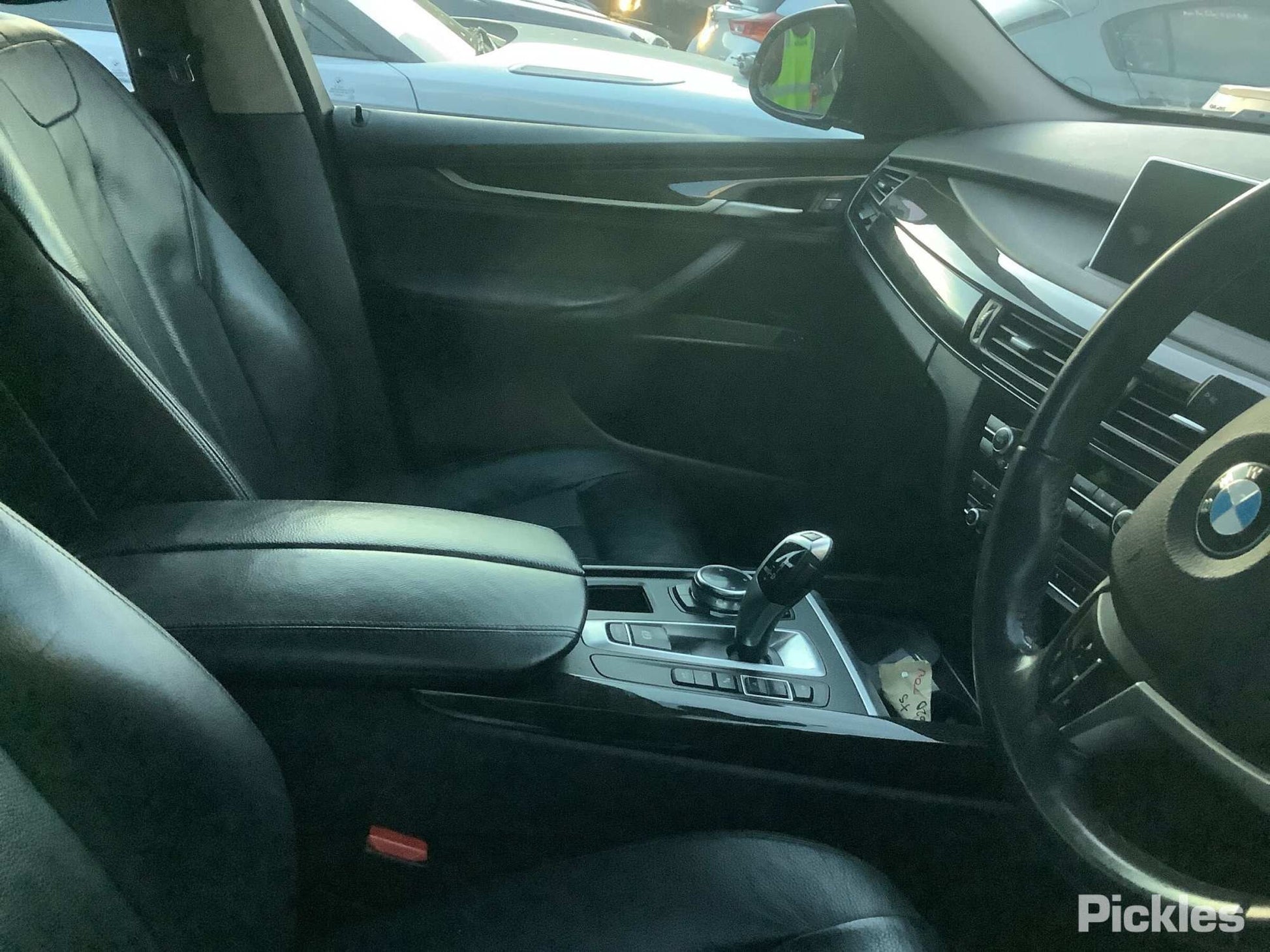 2014 BMW X5 RH REAR, SEAT BELT ONLY, F15, 09/13-07/18 72117343646 SEAT BELT STALK