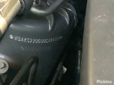 2014 BMW X5 RH REAR, SEAT BELT ONLY, F15, 09/13-07/18 72117343646 SEAT BELT STALK