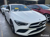 2019 MERCEDES CLA CLASS C118, 02/19- A1187250100 LEFT FRONT DOOR WINDOW