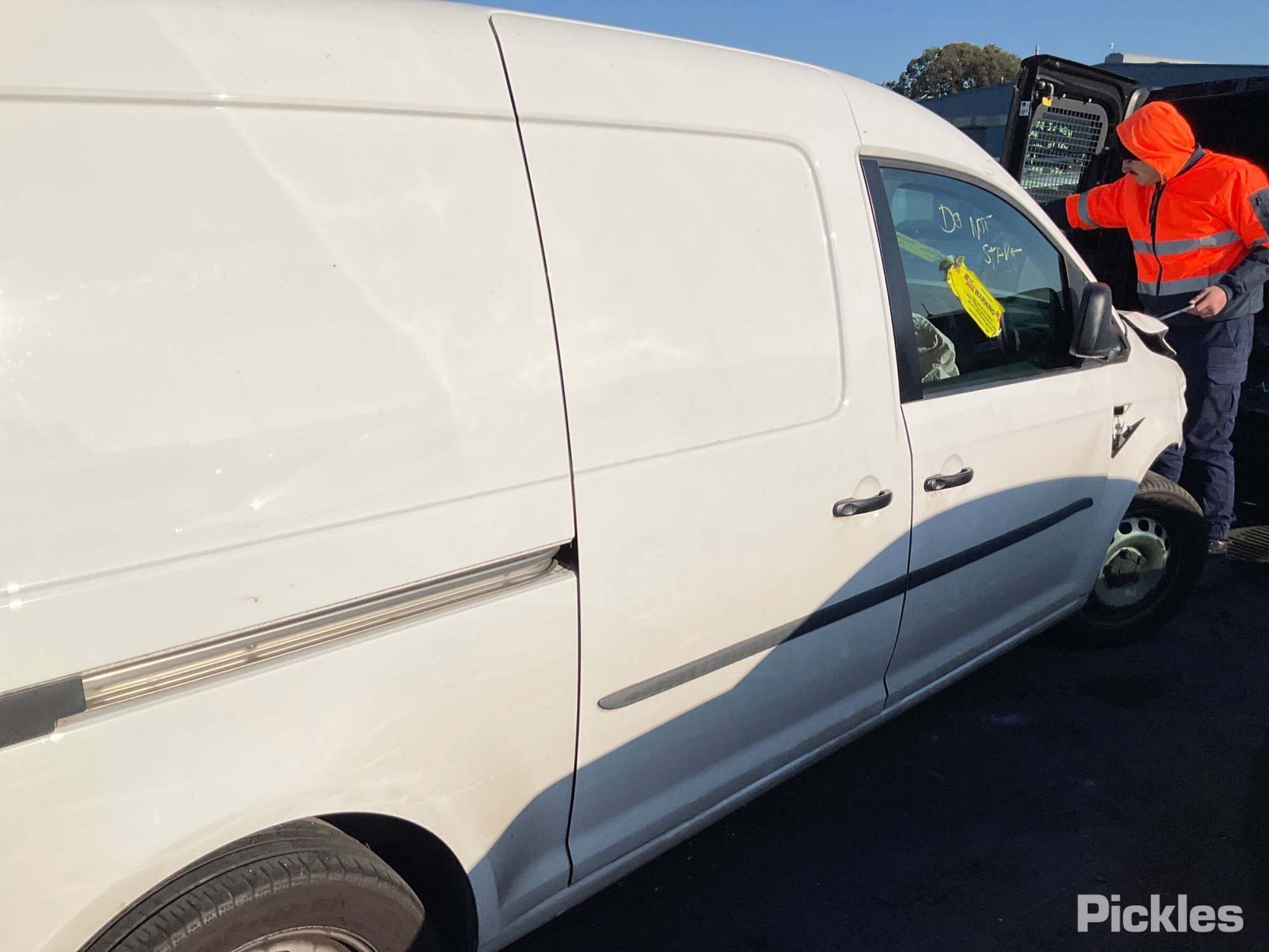 2016 VOLKSWAGEN CADDY 2KN, VAN, 07/15-02/21 2K5807417C REAR BUMPER