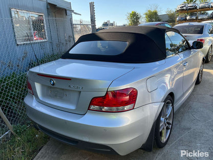 2011 BMW 1 SERIES E82/E87/E88, COUPE/HATCH/CABRIO, HALOGEN TYPE, 03/09-03/11 63117249651 LEFT HEADLAMP