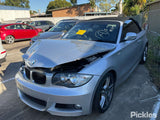 2011 BMW 1 SERIES E82/E87/E88, COUPE/HATCH/CABRIO, HALOGEN TYPE, 03/09-03/11 63117249651 LEFT HEADLAMP