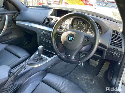 2011 BMW 1 SERIES E82/E87/E88, COUPE/HATCH/CABRIO, HALOGEN TYPE, 03/09-03/11 63117249651 LEFT HEADLAMP