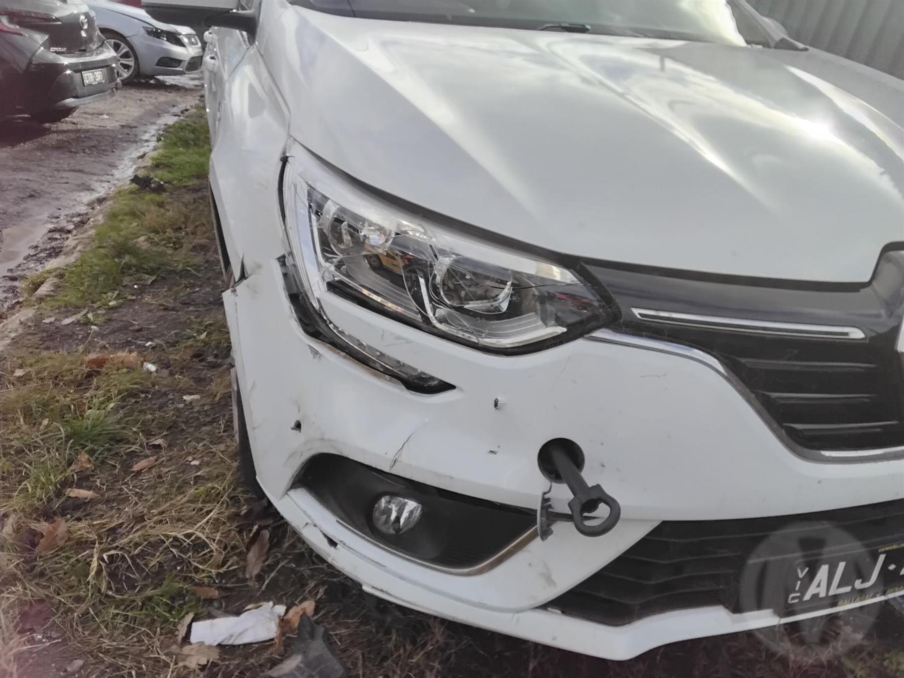 2017 RENAULT MEGANE DASH, BFB/LFF/KFB, 06/16-02/20  LEFT AIRBAG