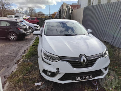 2017 RENAULT MEGANE DASH, BFB/LFF/KFB, 06/16-02/20  LEFT AIRBAG