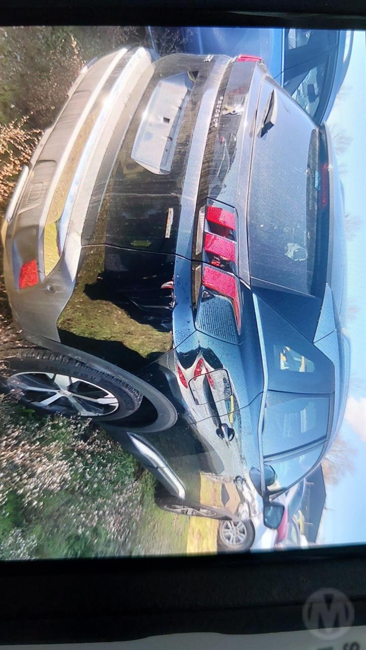 2017 PEUGEOT 3008 P84, 10/16- 98252087ZD SUNVISOR