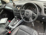 2011 AUDI Q5 LH FRONT, SEAT BELT ONLY, 8R, 12/08-12/13  SEAT BELT STALK