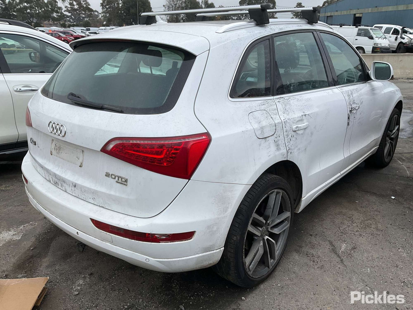 2011 AUDI Q5 STANDARD TYPE, 4 SPOKE, 8R, 12/08-01/17 8R0419091S STEERING WHEEL