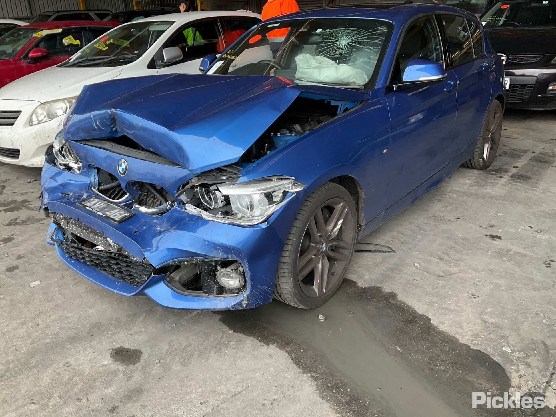 2018 BMW 1 SERIES LEFT REAR DOOR LOCK, F20, HATCH, W/ ALARM SYSTEM, 06/11-04/19 41527284515 DOOR BOOT GATE LOCK