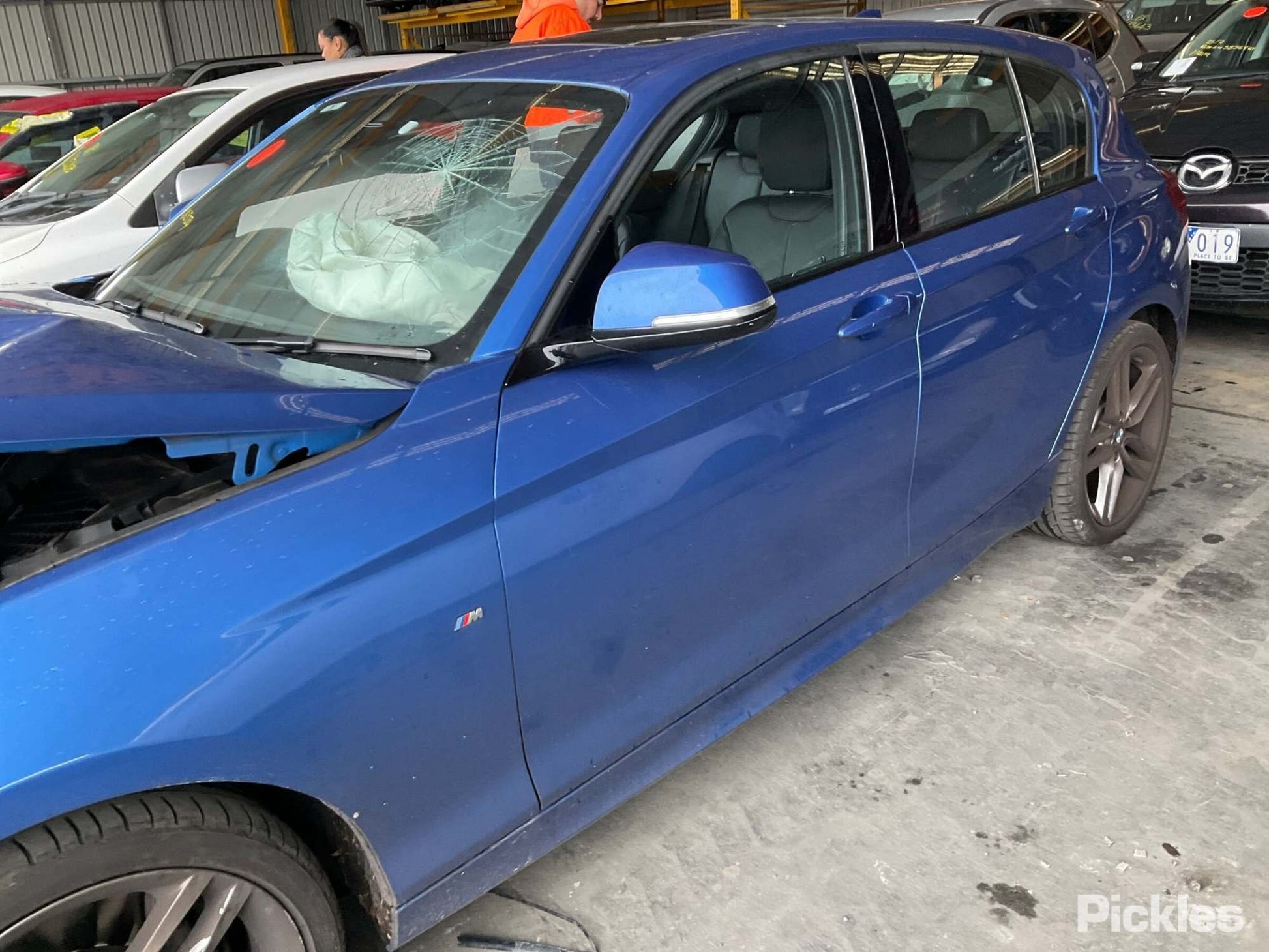 2018 BMW 1 SERIES LEFT REAR DOOR LOCK, F20, HATCH, W/ ALARM SYSTEM, 06/11-04/19 41527284515 DOOR BOOT GATE LOCK