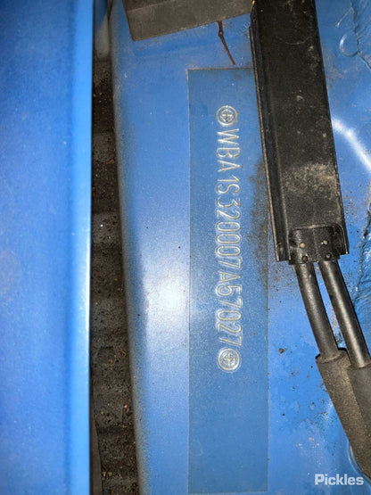 2018 BMW 1 SERIES F20, HATCH, MAIN REINFORCEMENT, 06/11-04/19 51127240912 R BAR BRACKET REINFO