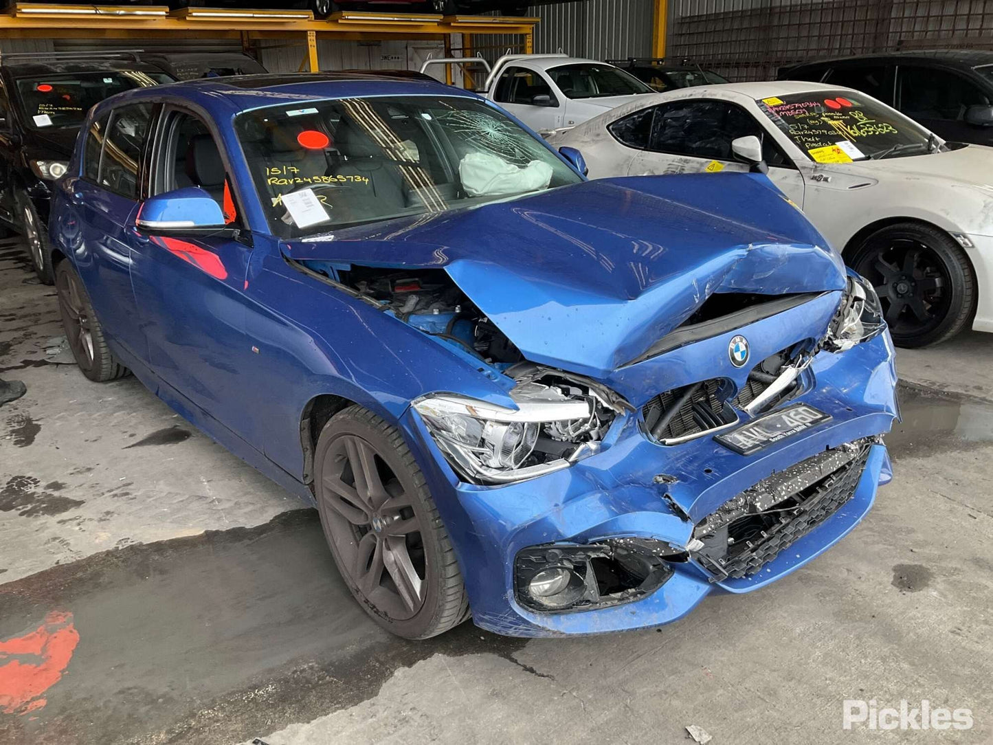 2018 BMW 1 SERIES LEFT REAR DOOR LOCK, F20, HATCH, W/ ALARM SYSTEM, 06/11-04/19 41527284515 DOOR BOOT GATE LOCK