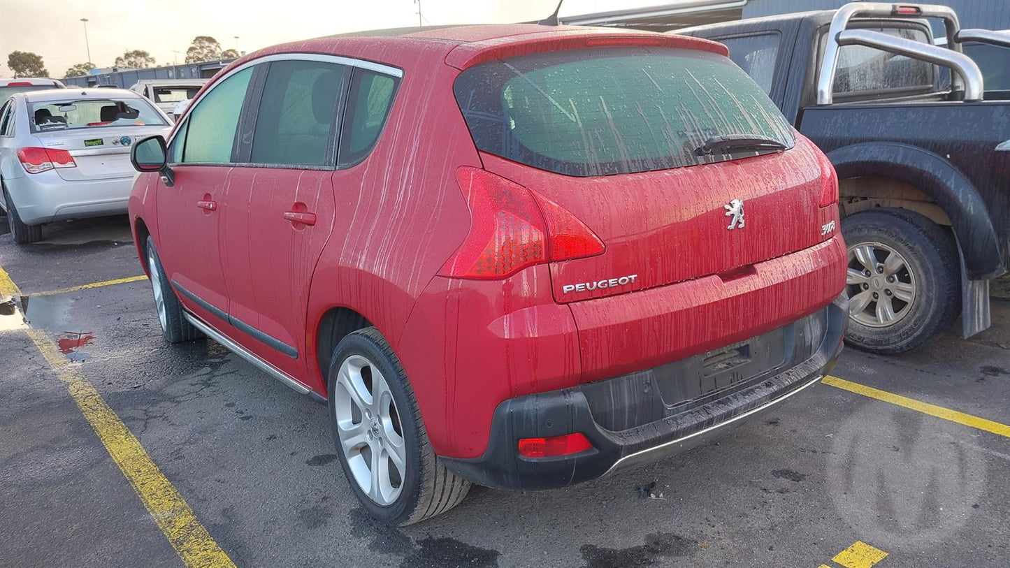 2010 PEUGEOT 3008 T8, 05/10-10/16 9202N8/9806046580 RIGHT FRONT DOOR WINDOW