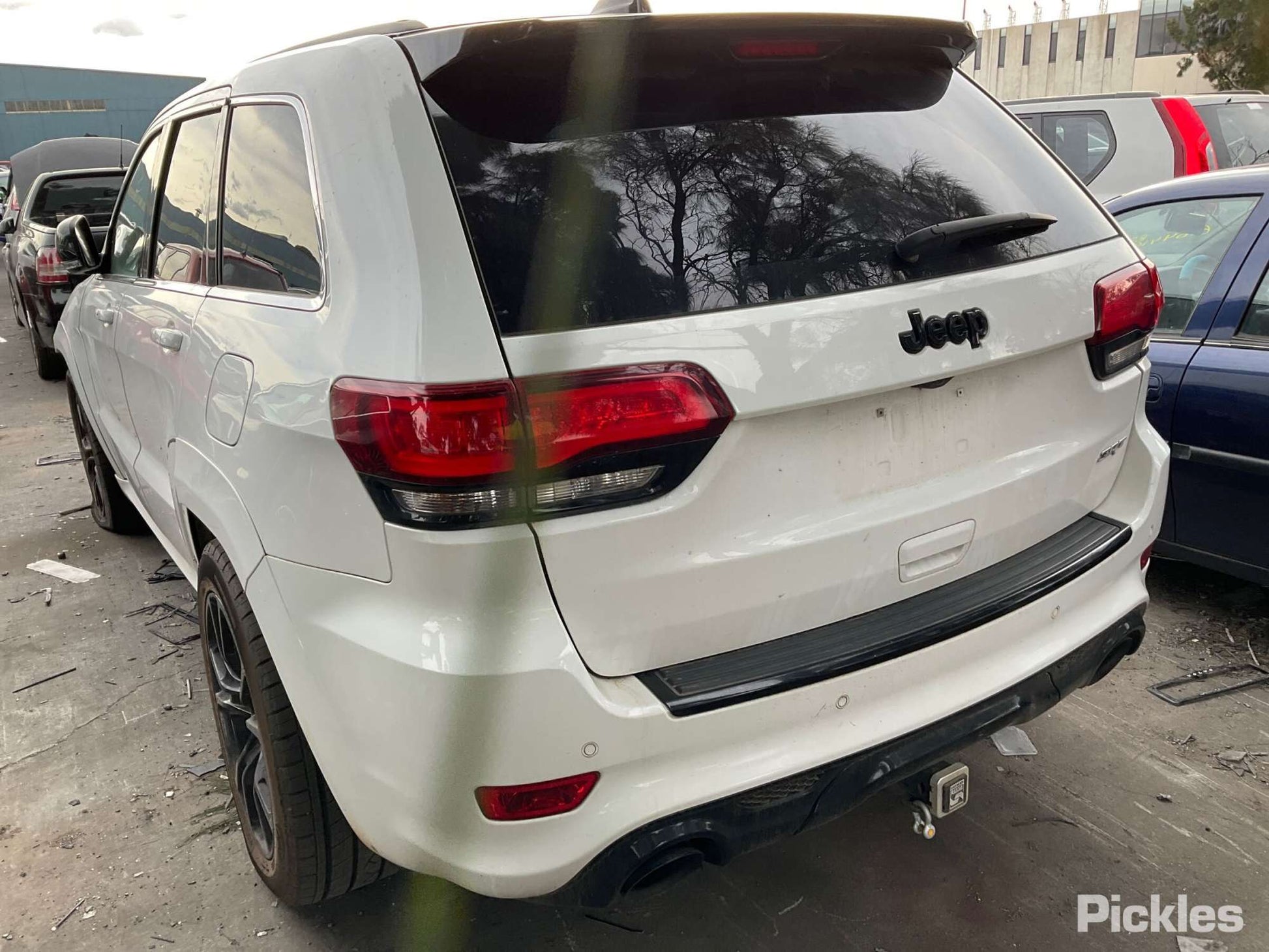 2015 JEEP GRANDCHEROKEE TAILGATE, WK, W/ REVERSE CAMERA TYPE, 04/13-02/22 68154524AA BOOTLID TAILGATE