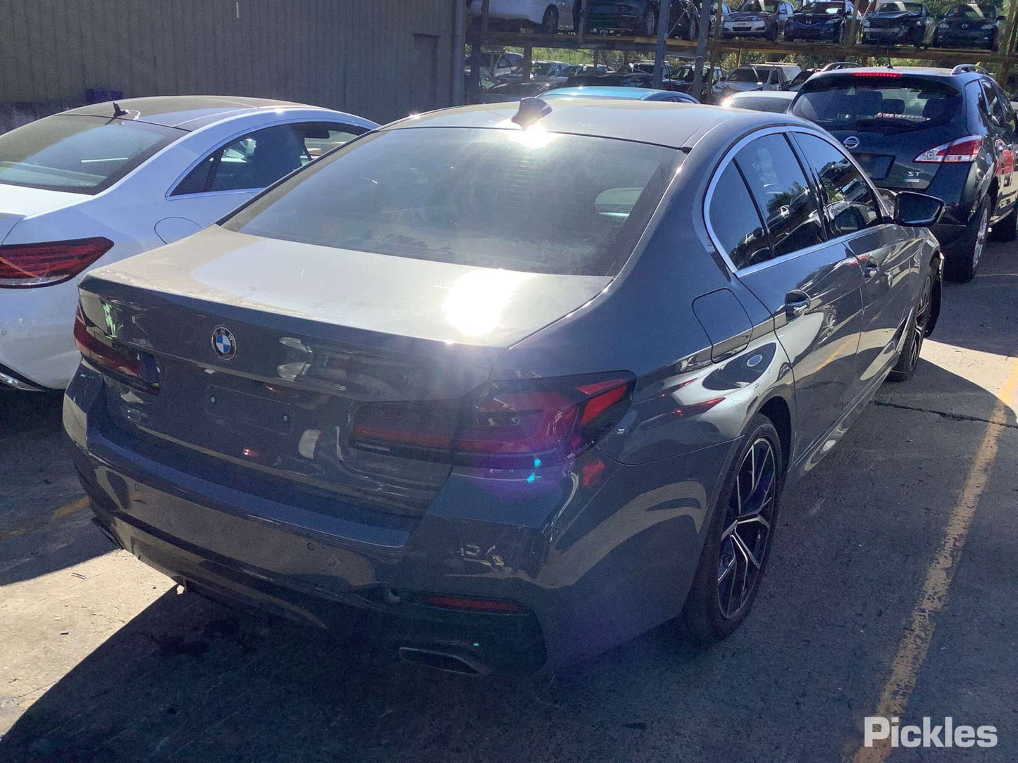 2022 BMW 5 SERIES LEFT REAR DOOR LOCK, NON SOFT-CLOSE TYPE, G30/G31, SEDAN/WAGON, 03/17-05/23 51227477697 DOOR BOOT GATE LOCK