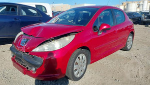 2007 PEUGEOT 207 A7, HATCH, 03/07-12/12  LEFT REAR DOOR WINDOW