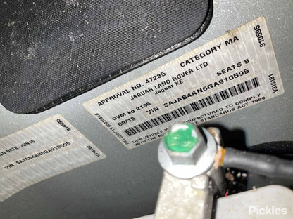 2015 JAGUAR XE X760, 05/15- T4N15227 REAR PROP SHAFT