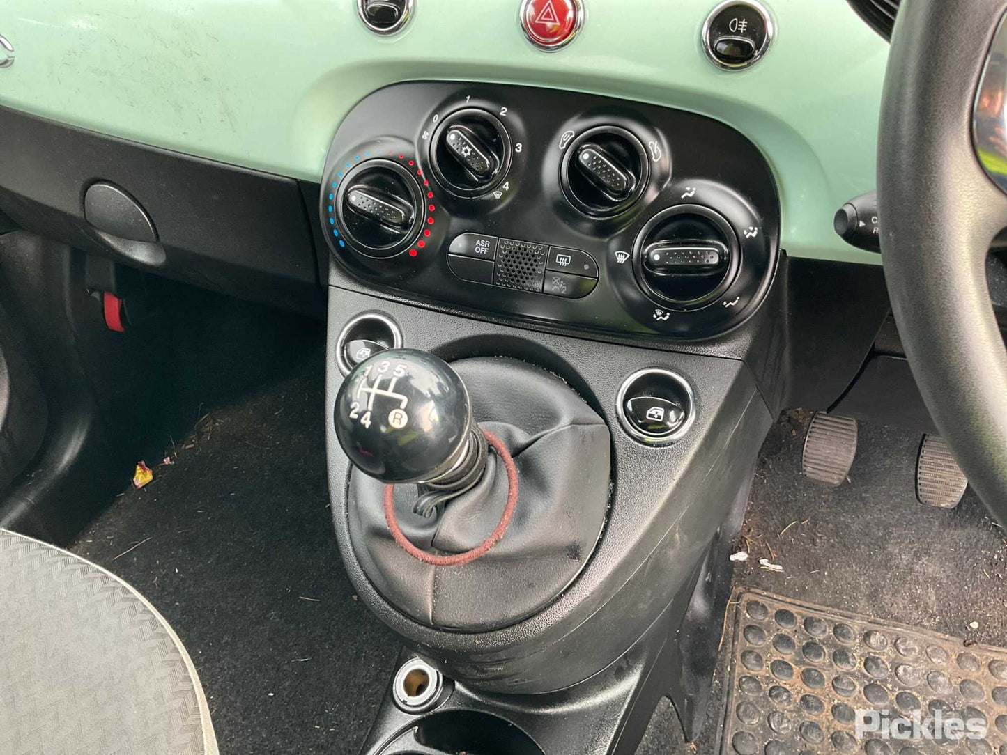 2019 FIAT 500 RIGHT FRONT DOOR LOCK, NON 500E, 03/08- 52041735/52191861 DOOR BOOT GATE LOCK