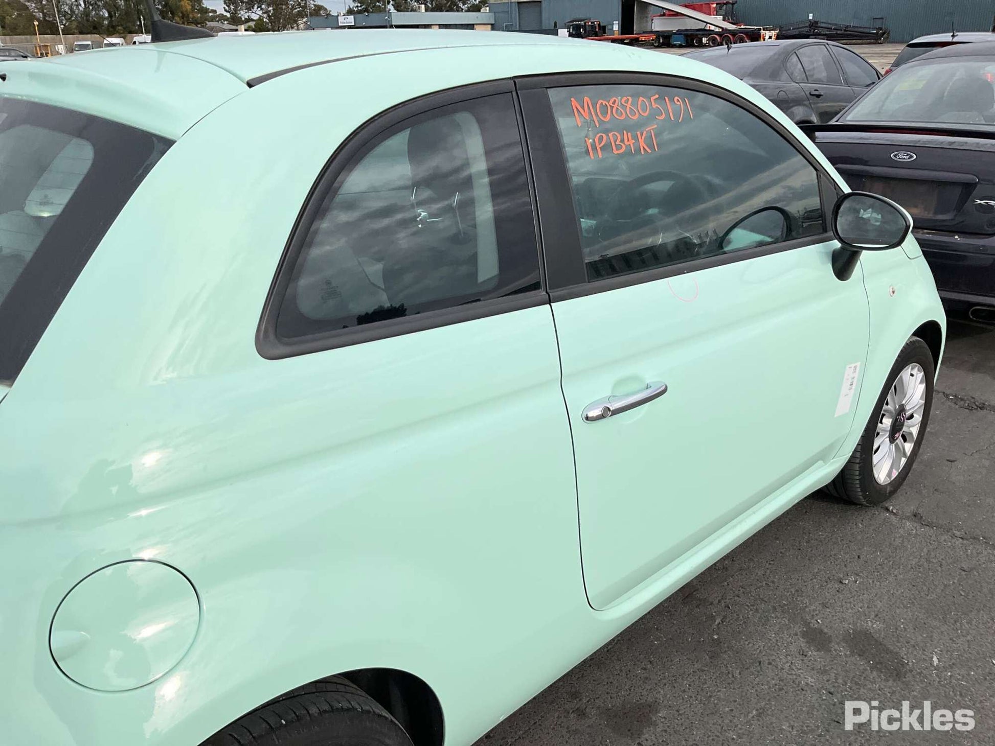 2019 FIAT 500 DASH, 03/08- 52009430/52221713 LEFT AIRBAG