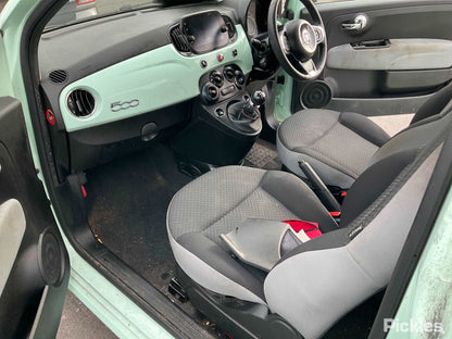 2019 FIAT 500 RIGHT FRONT DOOR LOCK, NON 500E, 03/08- 52041735/52191861 DOOR BOOT GATE LOCK