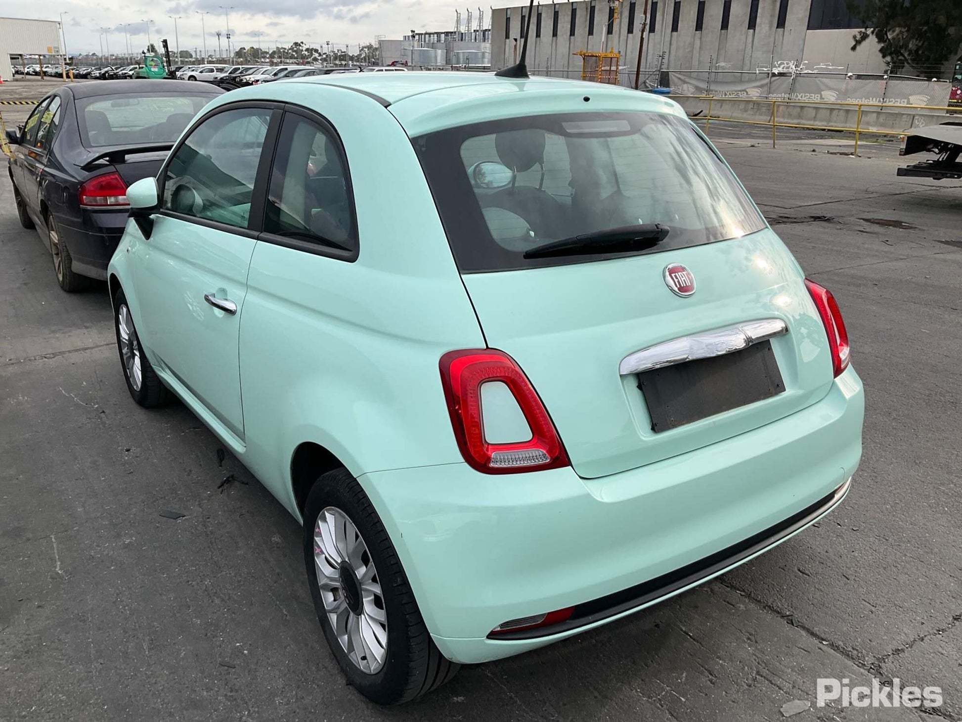 2019 FIAT 500 DASH, 03/08- 52009430/52221713 LEFT AIRBAG