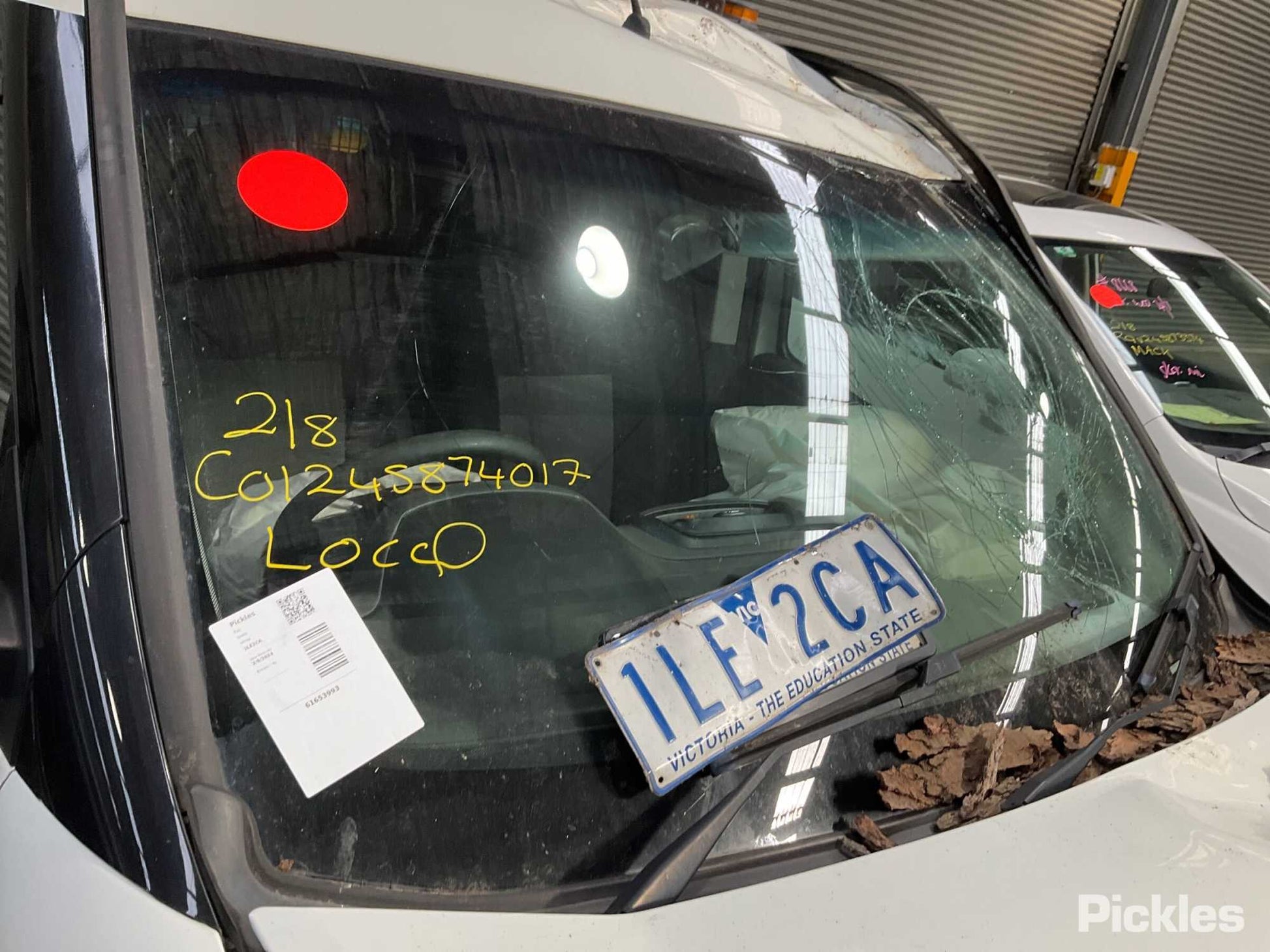 2017 FIAT DOBLO 263, W/ PARK SENSOR TYPE, 12/14-12/20  REAR BUMPER